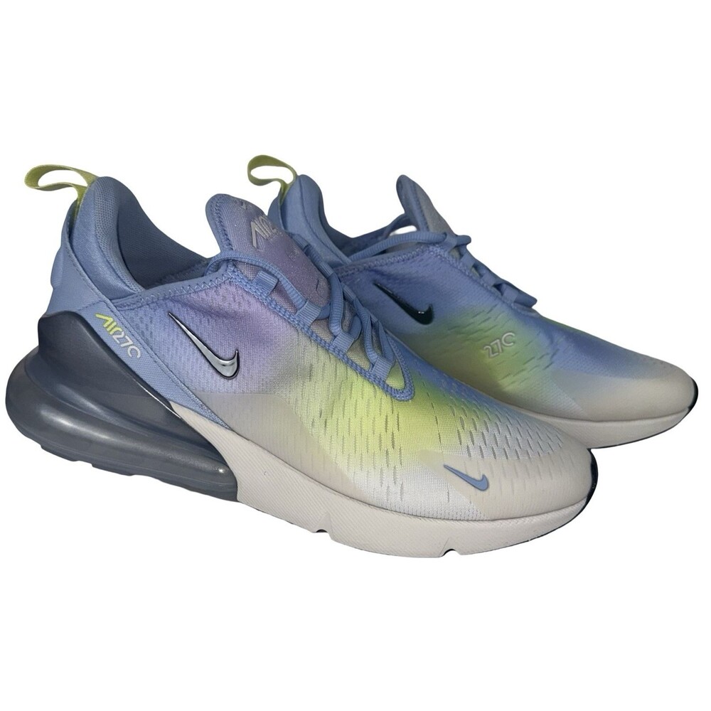 Nike Womens Size 12 Sneakers Shoes Air Max 270 Blue Purple Casual Lifestyle New - Picture 9 of 9